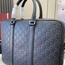 Load image into Gallery viewer, GC774 GG Emblem Briefcase /37  x 28.5 x 7 cm /HIGHEST QUALITY VERSION
