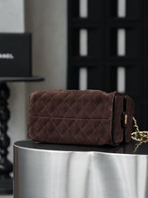 Load image into Gallery viewer, CC1457 Chanel 25K Suede Bucket Bag Small/Medium Handbag / HIGHEST QUALITY VERSION
