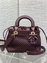 Load image into Gallery viewer, DR654 Dior Medium Lady Dior Bag / HIGHEST QUALITY VERSION / 24 × 21 × 12 cm
