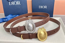 Load image into Gallery viewer, BL276 Dior Médaillon Belt 30mm
