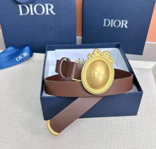 Load image into Gallery viewer, BL276 Dior Médaillon Belt 30mm
