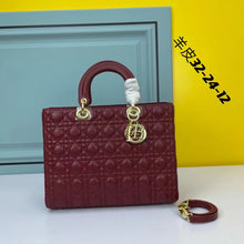 Load image into Gallery viewer, DR335 Large Lady Dior Bag / 12.5 x 10 x 4.5 inches
