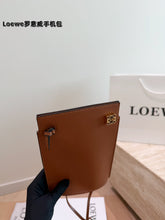 Load image into Gallery viewer, LWE053 LOEWE Mini Phone Crossbody Bag / 20 x 13 cm
