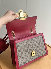 Load image into Gallery viewer, GC745 Gucci Queen Margarent Top Handle Bag / 9.8x6.7x4.7inch
