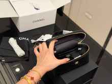 Load image into Gallery viewer, CC1476 CHANEL Hobo "Lunch Box" Bag / 19 x 12 cm
