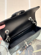 Load image into Gallery viewer, CC1497 Chanel 26A Classic Flap Croc-Embossed Bag / HIGHEST QUALITY VERSION / 20cm
