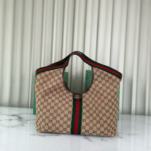 Load image into Gallery viewer, GC729 Gucci Giglio Large Tote Bag / 16.5&quot; (23.6&quot;)W x 18.5&quot;H x 6.3&quot;D / HIGHEST QUALITY VERSION
