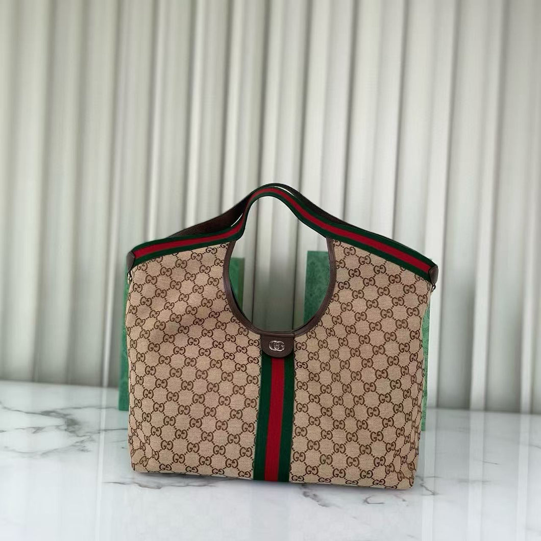 GC729 Gucci Giglio Large Tote Bag / 16.5