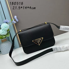 Load image into Gallery viewer, PD290 Emblème Saffiano Shoulder Bag / 8.6x5.5x1.5inch
