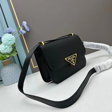 Load image into Gallery viewer, PD290 Emblème Saffiano Shoulder Bag / 8.6x5.5x1.5inch
