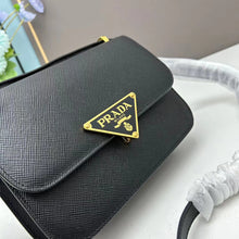 Load image into Gallery viewer, PD290 Emblème Saffiano Shoulder Bag / 8.6x5.5x1.5inch

