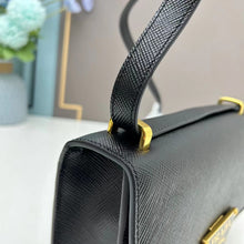 Load image into Gallery viewer, PD290 Emblème Saffiano Shoulder Bag / 8.6x5.5x1.5inch
