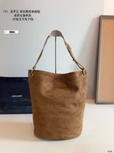 Load image into Gallery viewer, YSK431 NIKI Supple Small/Medium Bucket in Suede
