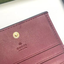 Load image into Gallery viewer, GC744 GG Emblem small wallet / W4.3&quot; x H3.3&quot; x D1.2&quot;
