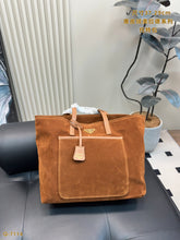 Load image into Gallery viewer, PD370 Prada Re-Edition 1978 Medium Suede Tote Bag / 14.6x11.4x5.9inch
