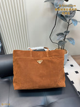 Load image into Gallery viewer, PD371 Prada Re-Edition 1978 Medium Suede Tote Bag / 14.6x11.4x5.9inch
