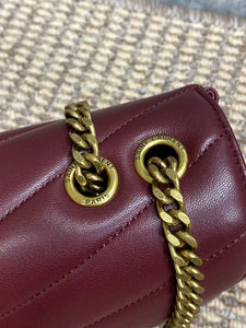 YSK420 LOULOU Small in MATELASSÉ Lambskin / 9.4" x 5.5" x 2.4"/HIGHEST QUALITY VERSION