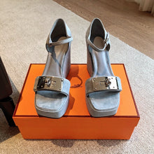 Load image into Gallery viewer, SE1348 H Innocente Wedge Sandals / Size4-11
