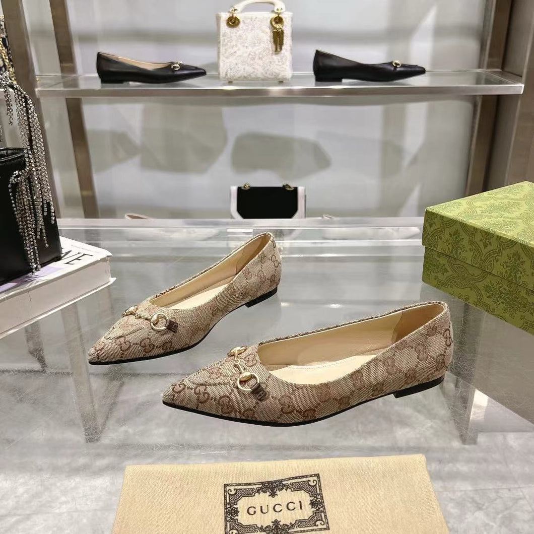 SE1579 Gucci Women's Horsebit Ballet Flat / Size5-11