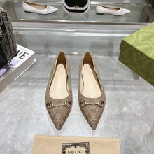 Load image into Gallery viewer, SE1579 Gucci Women&#39;s Horsebit Ballet Flat / Size5-11
