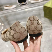 Load image into Gallery viewer, SE1579 Gucci Women&#39;s Horsebit Ballet Flat / Size5-11
