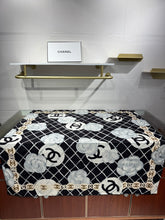 Load image into Gallery viewer, CLTH502 Chanel Cashmere-Silk Square Scarf / 140 × 140 cm
