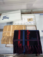 Load image into Gallery viewer, CLTH504 Burberry Reversible Cashmere Scarf
