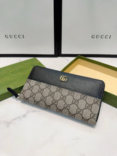 Load image into Gallery viewer, GC653 GG Marmont Zip Around Wallet / 7.5&quot;W x 4.1&quot;H x .8&quot;D

