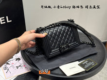 Load image into Gallery viewer, CC1142 Small/Medium BOY CHANEL Handbag
