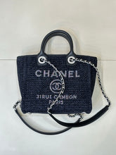 Load image into Gallery viewer, CC1514 Chanel 26A Tweed Mini Beach Tote / HIGHEST QUALITY VERSION / 19.5 × 11 × 16 cm
