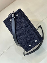 Load image into Gallery viewer, CC1514 Chanel 26A Tweed Mini Beach Tote / HIGHEST QUALITY VERSION / 19.5 × 11 × 16 cm

