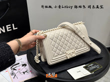 Load image into Gallery viewer, CC1142 Small/Medium BOY CHANEL Handbag
