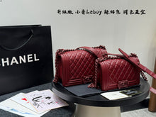 Load image into Gallery viewer, CC1142 Small/Medium BOY CHANEL Handbag
