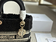 Load image into Gallery viewer, DR472 Medium Lady Dior Bag /  9.5 x 8.5 x 4.5 inches

