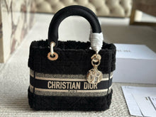 Load image into Gallery viewer, DR472 Medium Lady Dior Bag /  9.5 x 8.5 x 4.5 inches
