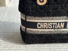 Load image into Gallery viewer, DR472 Medium Lady Dior Bag /  9.5 x 8.5 x 4.5 inches
