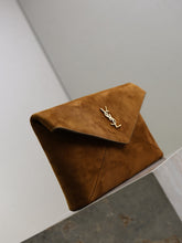 Load image into Gallery viewer, YSK432 CASSANDRE Large Envelope Pouch in Suede / 11.6&quot; x 7.1&quot; x 1.8&quot; / HIGHEST QUALITY VERSION
