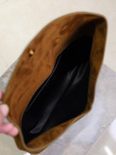 Load image into Gallery viewer, YSK432 CASSANDRE Large Envelope Pouch in Suede / 11.6&quot; x 7.1&quot; x 1.8&quot; / HIGHEST QUALITY VERSION
