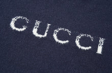 Load image into Gallery viewer, CLTH505 Gucci 24FW Dispersed Letter Crewneck Knit Sweater / Wool-Cotton Blend
