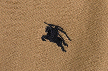 Load image into Gallery viewer, CLTH506 Burberry Equestrian Knight Jacquard Zip Hooded Knit Cardigan
