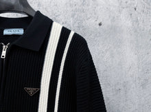 Load image into Gallery viewer, CLTH508 Prada 2026 Fall/Winter Stand-Collar Knit Sweater
