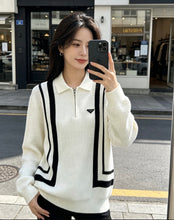 Load image into Gallery viewer, CLTH509 Prada 2026 Fall/Winter Stand-Collar Knit Sweater
