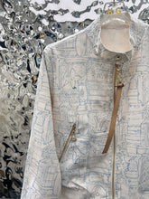 Load image into Gallery viewer, CLTH454 LV Monogram Zip-Up Reversible Jacket / SizeS/M/L
