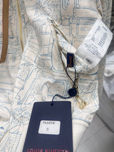 Load image into Gallery viewer, CLTH454 LV Monogram Zip-Up Reversible Jacket / SizeS/M/L
