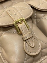 Load image into Gallery viewer, DR477 Small/Medium Dior Caro Backpack / HIGHEST QUALITY VERSION
