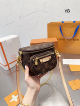 Load image into Gallery viewer, LB822 Mini Bumbag /  6.7 x 4.7 x 3.7 inches
