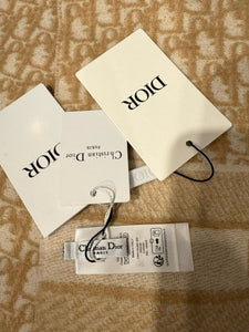 CLTH471 Dior Oblique Scarf / 71 x 17.5 inches