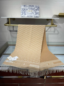 CLTH472 Dior Oblique Scarf / 71 x 17.5 inches