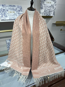 CLTH472 Dior Oblique Scarf / 71 x 17.5 inches