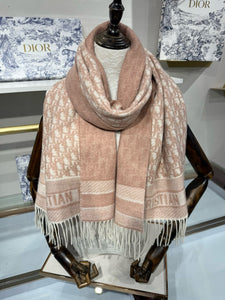 CLTH474 Dior Oblique Scarf / 71 x 17.5 inches